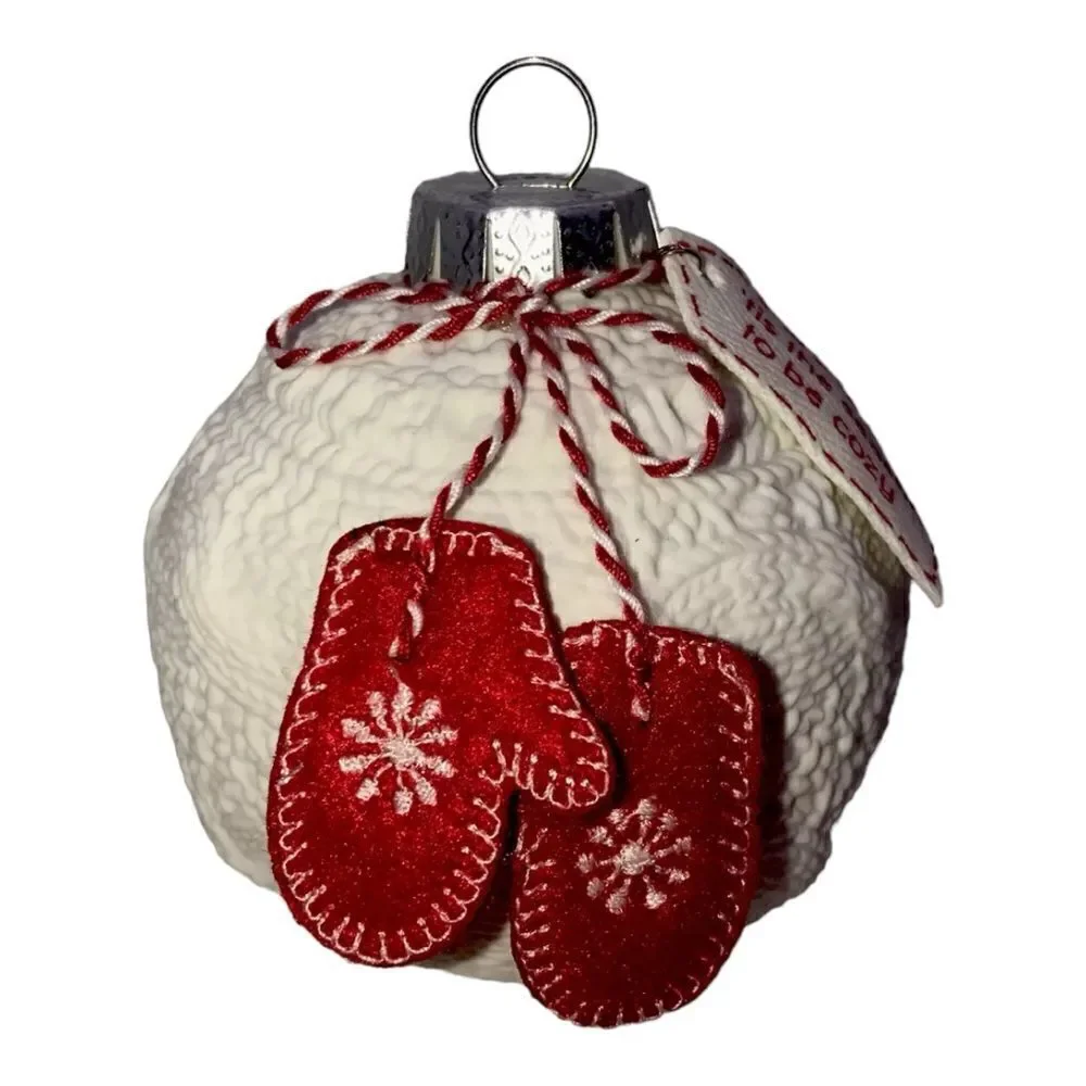 Hallmark Cozy Christmas ornament porcelain Hallmark Keepsake Ornament 2013